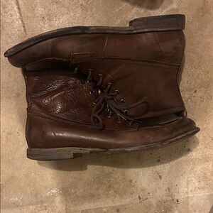 Frye Men's Brown Leather Boots SZ: 10.5